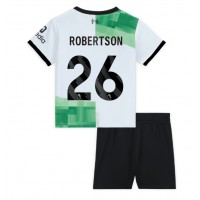 Liverpool Andrew Robertson #26 Replika babykläder Bortaställ Barn 2023-24 Kortärmad (+ korta byxor)
